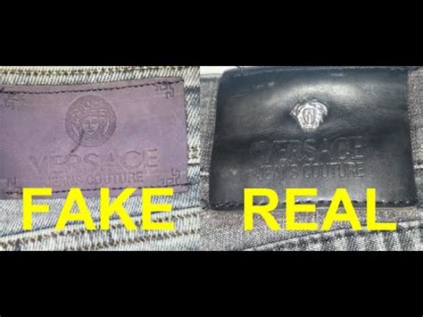 how to spot fake versace jeans|versace authentication check.